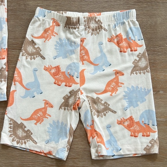 Milkberry Toddler Boy Bamboo Pajama Set 12 18 24 months 3T 5T Dinosaurs Short - Picture 4 of 7
